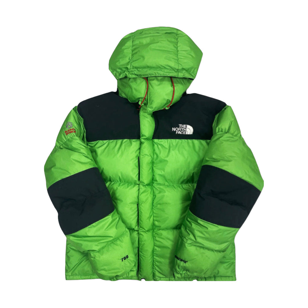 Women’s The North Face Lime Green Baltoro Puffer Jacket