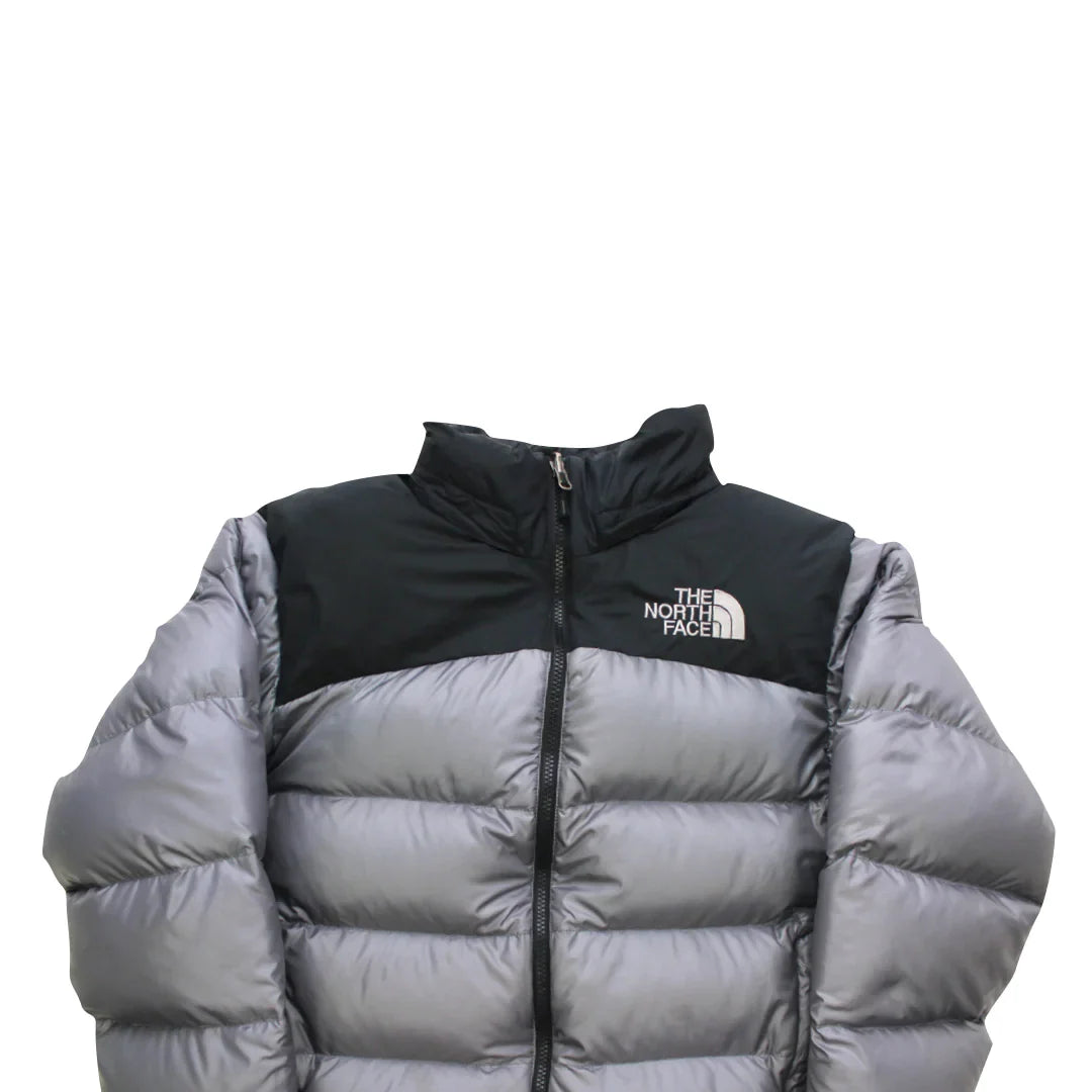 The North Face Grey N2 Puffer Jacket WITH STAIN