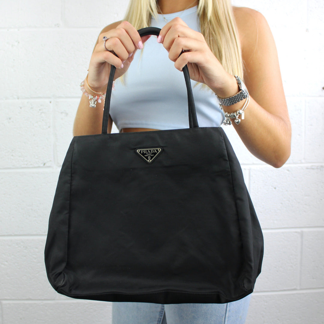 Prada Black Tote Handbag