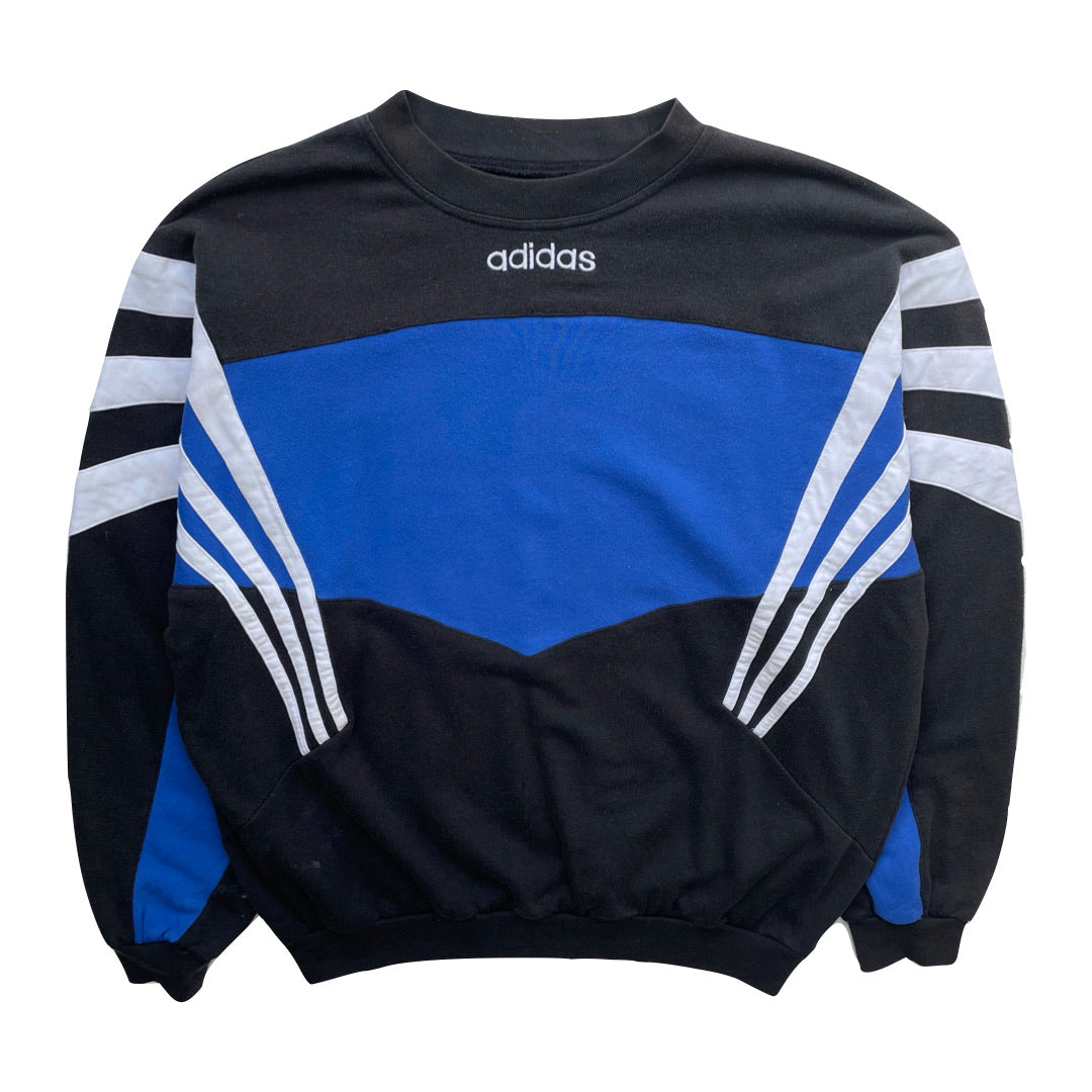 Adidas Black / Blue Sweatshirt