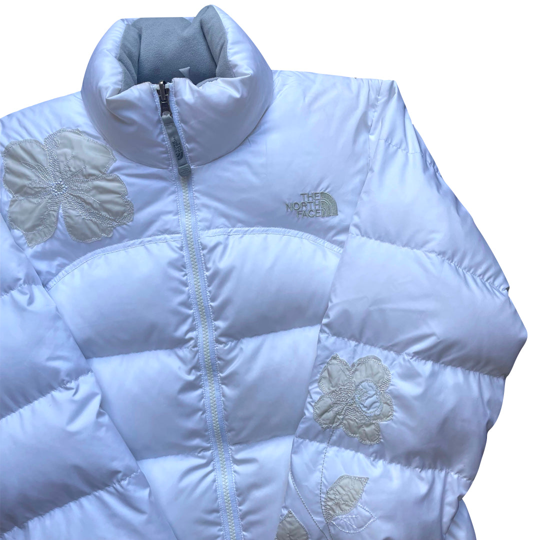 The North Face Womens White Puffer Jacket