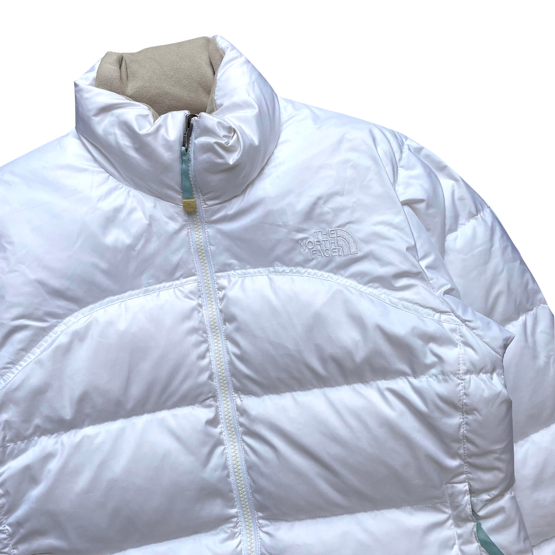 The North Face Womens White Puffer Jacket