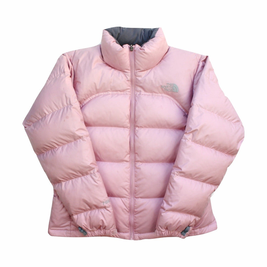 The North Face Womens Baby Pink Puffer Jacket