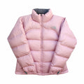 The North Face Womens Baby Pink Puffer Jacket