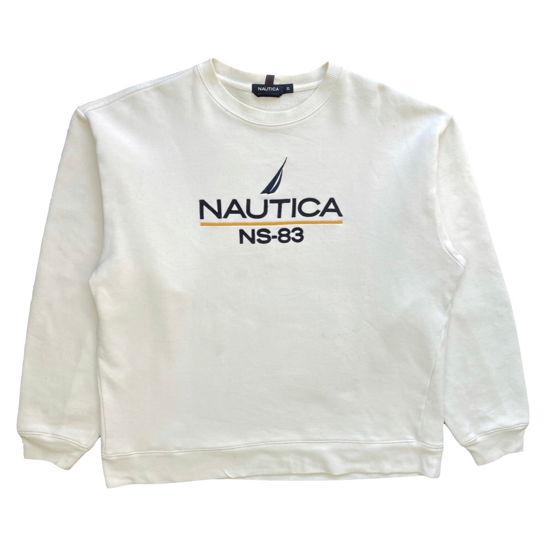 Nautica White Sweatshirt
