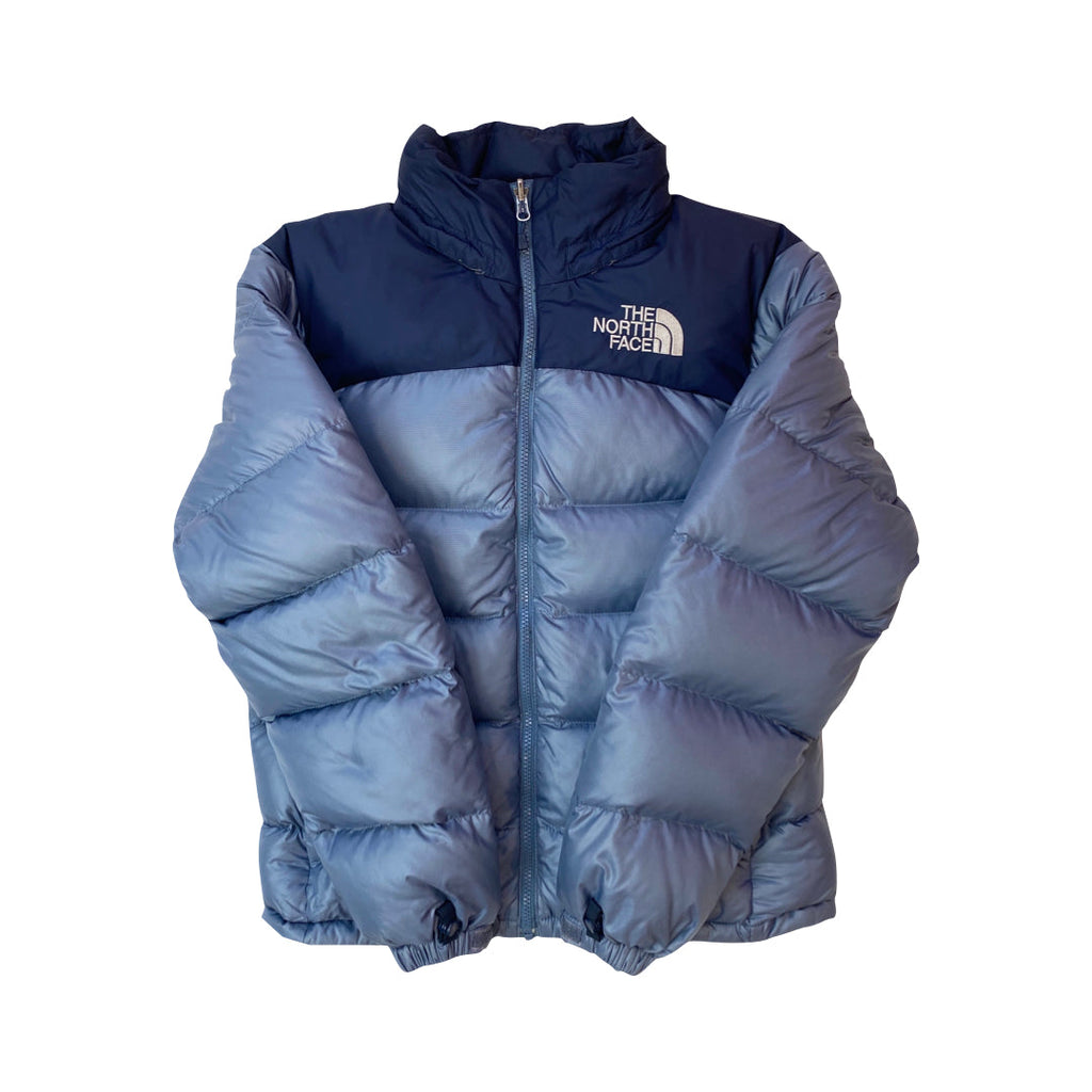 The North Face N2 Aqua Blue & Navy Puffer Jacket