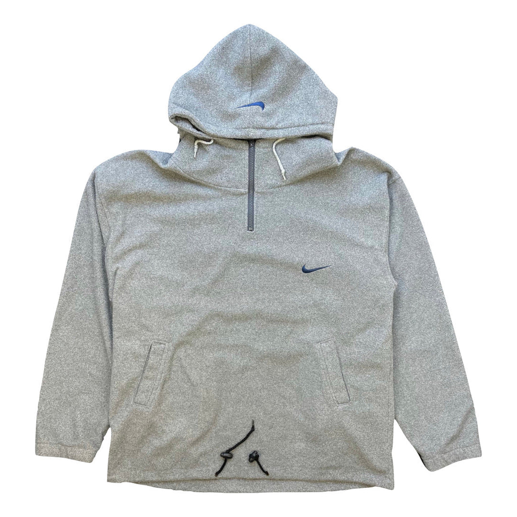 Nike Grey 1/4 Zip Fleece Sweatshirt