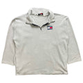 Tommy Hilfiger 1/4 Grey Zip Fleece Sweatshirt