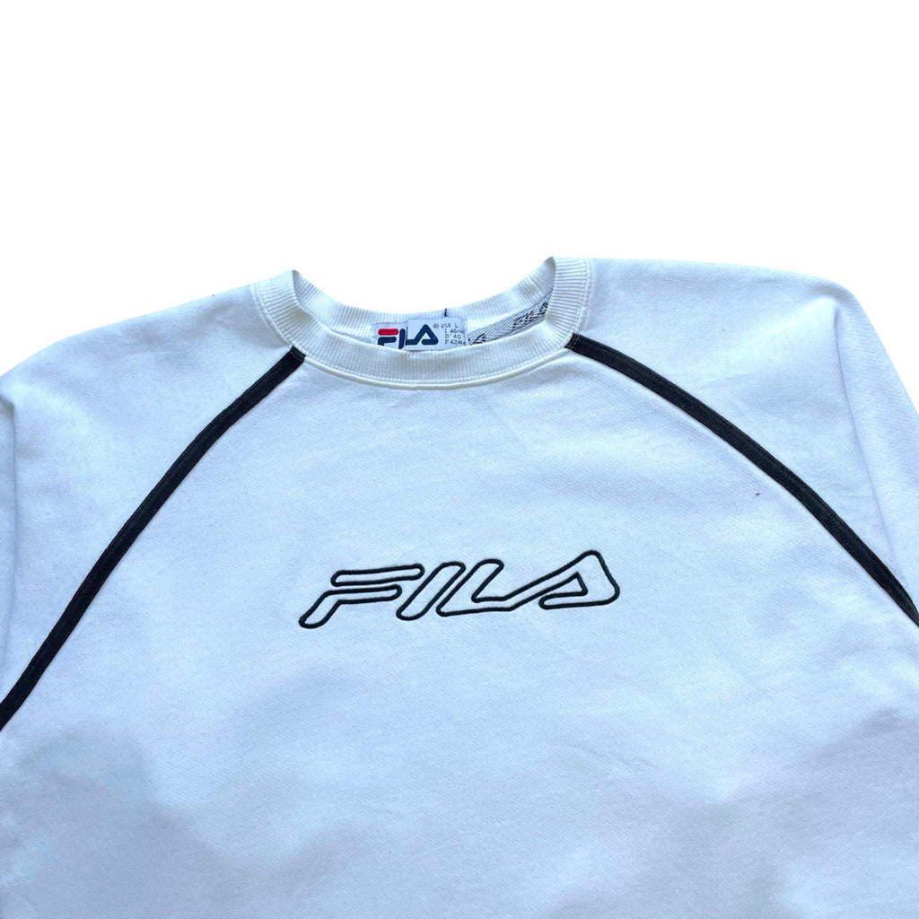 Fila White Sweatshirt