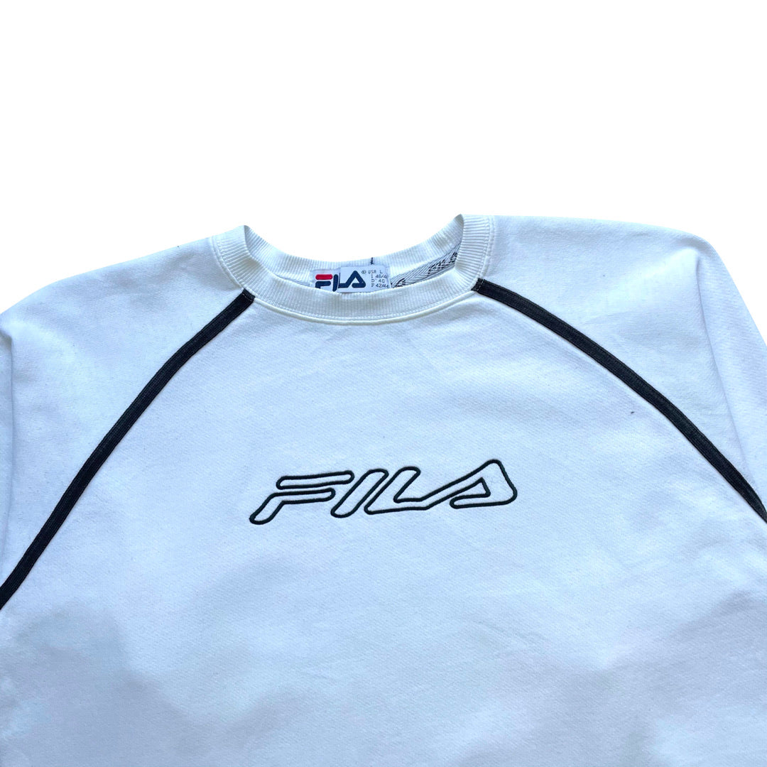 Fila White Sweatshirt