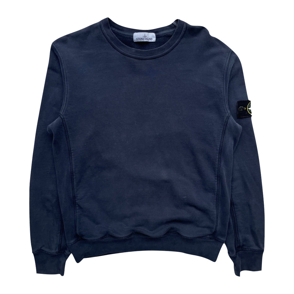 Stone Island Navy Blue Sweatshirt