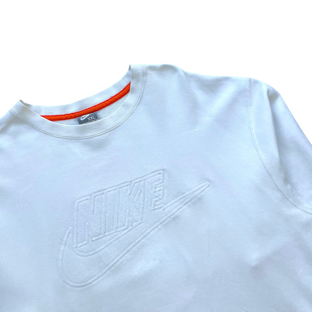 Nike White Sweatshirt