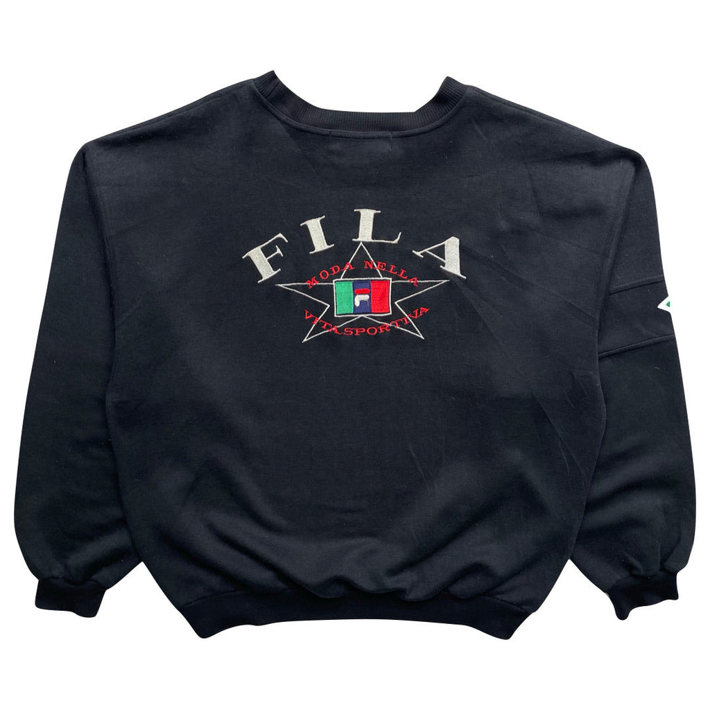 Fila Black Sweatshirt
