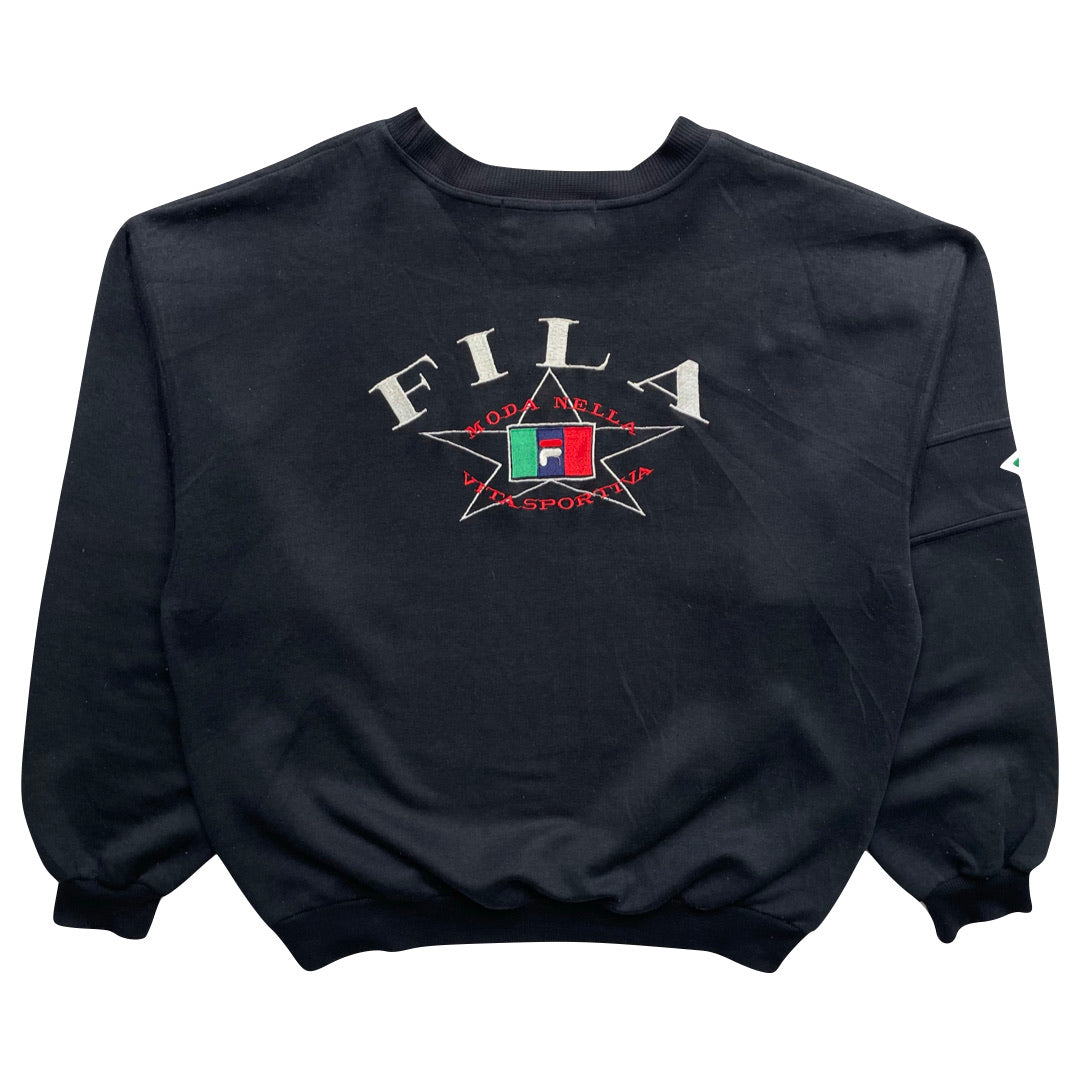 Fila Black Sweatshirt