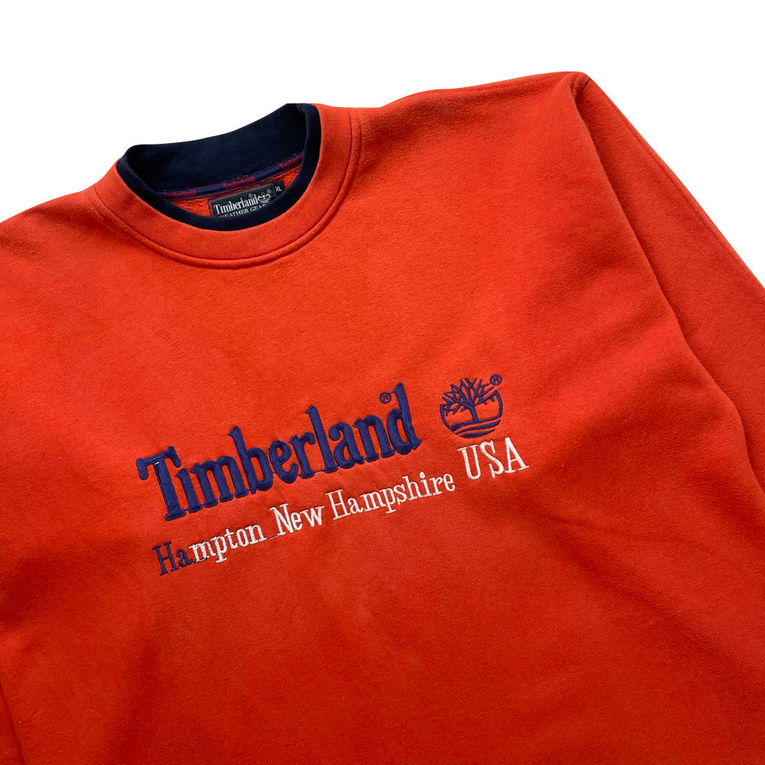 Timberland Orange Sweatshirt