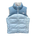 The North Face Women’s Baby Blue Two Tone Gilet Puffer Jacket