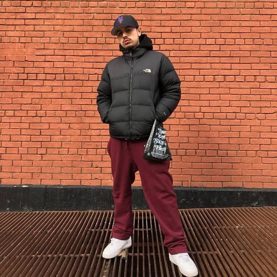 The North Face Matte Black N2 Puffer Jacket