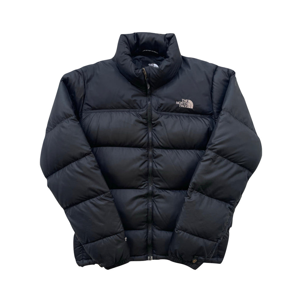 The North Face Womens Black Puffer Jacket WITH REPAIR