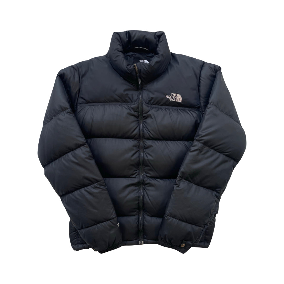 The North Face Womens Black Puffer Jacket WITH FAULT